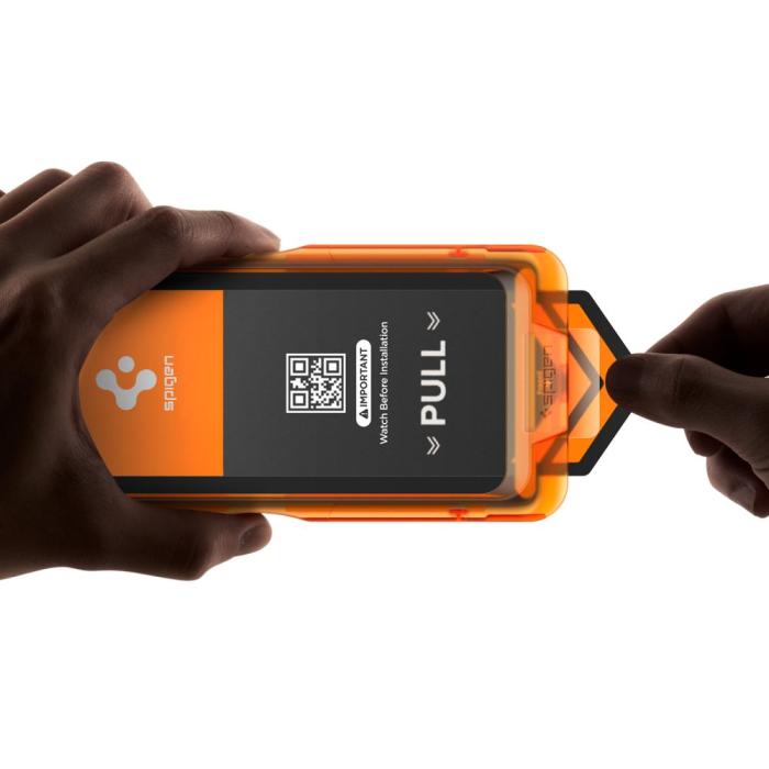 Bild 3, Spigen Spigen iPhone 17 3-PACK Skärmskydd ALM GLAS.tR Härdat Glas