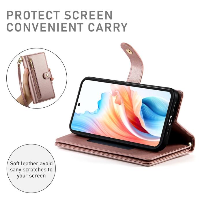 Bild 3,  Samsung Galaxy A27 5G Fodral Med Kortfack Roséguld