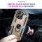  iPhone 16 Pro Max Skal Shockproof Hybrid Ring Guld