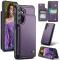 CASEME CASEME Samsung Galaxy S25 Skal RFID Kickstand Lila
