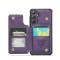 CASEME CASEME Samsung Galaxy S25 Skal RFID Kickstand Lila