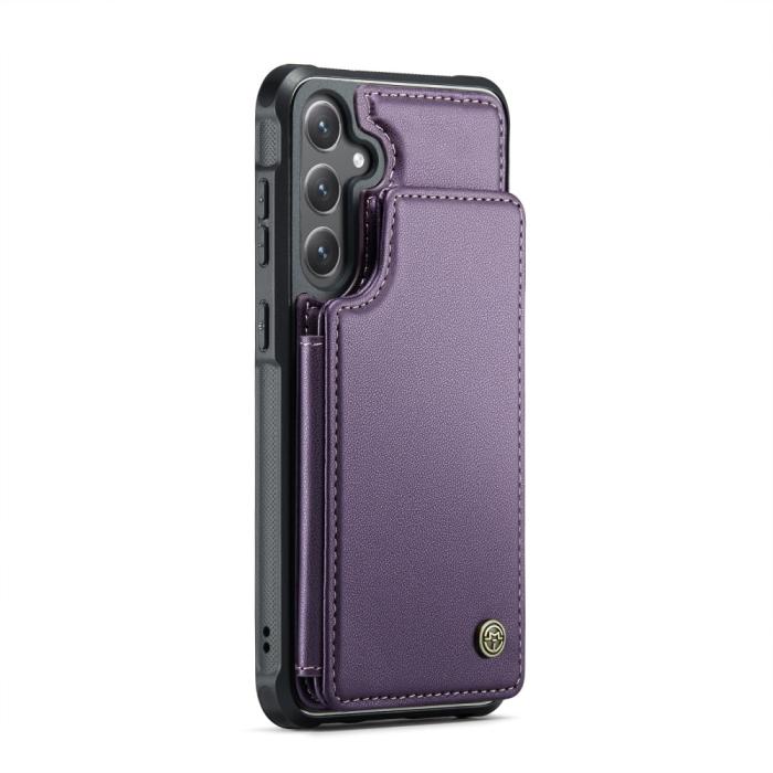 Bild 2, CASEME CASEME Samsung Galaxy S25 Skal RFID Kickstand Lila