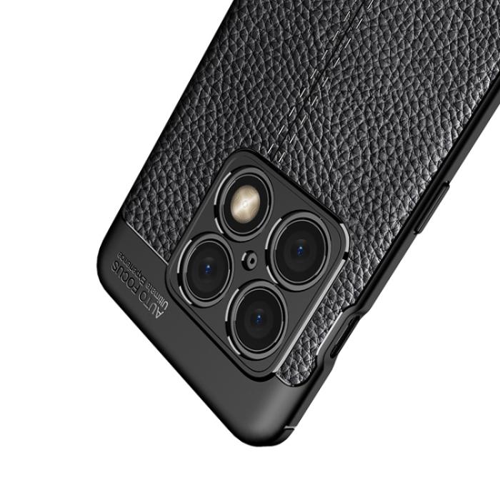 Bild 6,  OnePlus 10 Pro 5G Skal Litchi Textur Svart