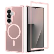  Samsung Galaxy Z Fold 8 Ultra Skal MagSafe TPU Rosa