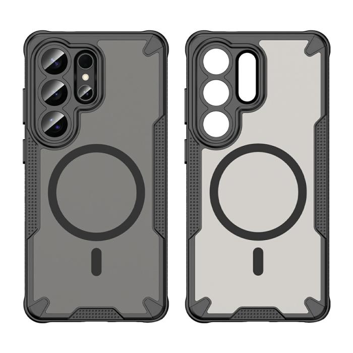 Bild 2,  Samsung Galaxy S26 Ultra Skal MagSafe Hybrid Armor Svart