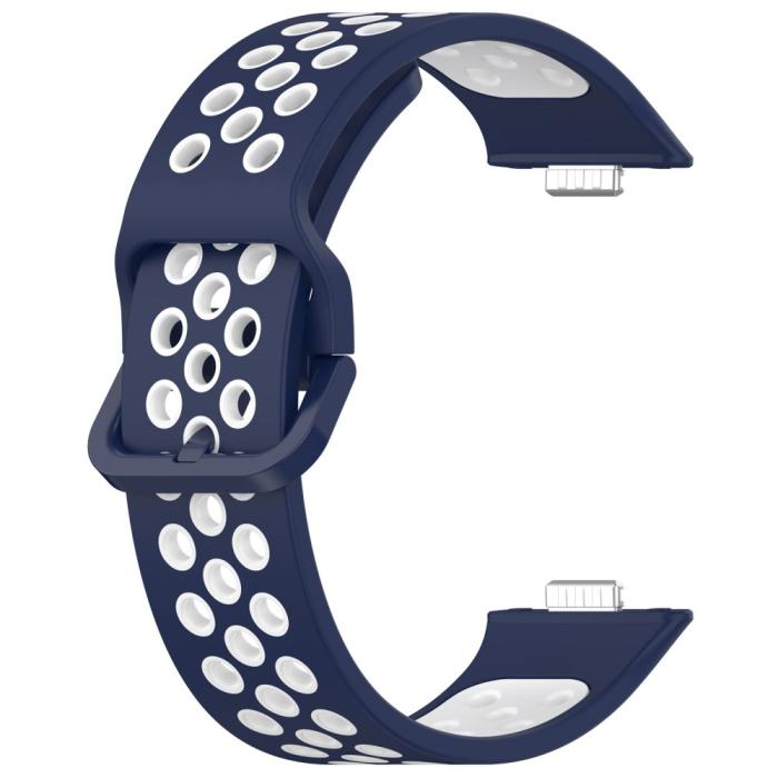 Bild 2,  Huawei Watch Fit 3 Sportarmband Dual-Color Mörkblå/Vit