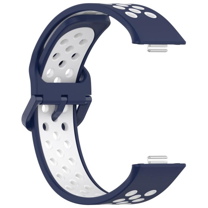 Bild 3,  Huawei Watch Fit 3 Sportarmband Dual-Color Mörkblå/Vit