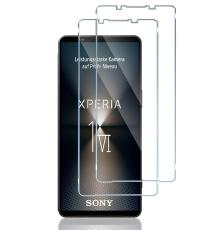  2-Pack Sony Xperia 1 VI Sk&auml;rmskydd H&auml;rdat Glas