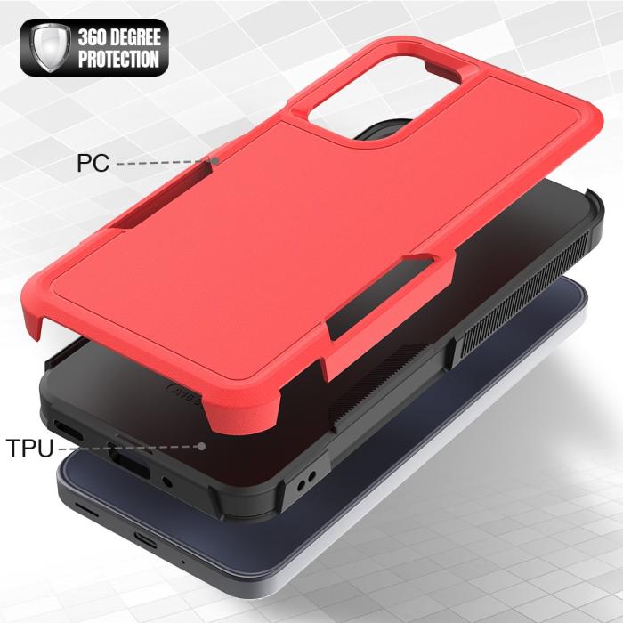 Bild 4,  Samsung Galaxy A16 Skal Extreme Shockproof Röd