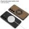 GKK GKK Galaxy S24 Plus Skal MagSafe Roterande Kickstand Matt Brun