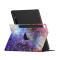  Galaxy Tab S9 Plus Fodral 360° Rotation Läder Cosmic Space