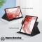 Galaxy Tab S9 Plus Fodral 360° Rotation Läder Cosmic Space