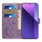  Samsung Galaxy S26 Ultra Fodral Med Blommigt Tryck Lila