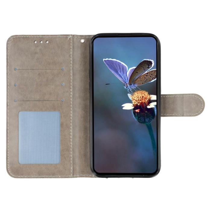 Bild 2,  Samsung Galaxy S26 Ultra Fodral Med Blommigt Tryck Grå