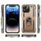  iPhone 15 Pro Skal Hybrid Armor Ring Guld