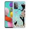  Samsung Galaxy A32 5G - Skal Med Tryck - Flicka/Katt