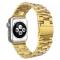  Lyxigt Metallarmband Apple Watch 42/44/45/46/49 mm Guld