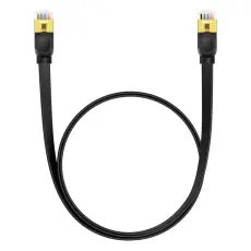 BASEUS BASEUS 1 m Cat7 RJ45 N&auml;tverkskabel Svart