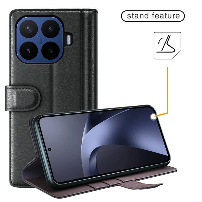 Bild 5,  Xiaomi 17T Pro Fodral Premium Split Läder Brun