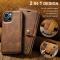 DG.MING DG.MING iPhone 14 2in1 Magnet Fodral / Skal Brun