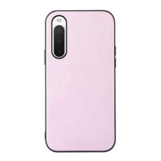  Sony Xperia 10 IV Skal L&auml;derbelagt L&auml;der Ros&eacute;guld