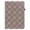  Samsung Galaxy Tab S6 Lite Fodral Vävd Textur Brun
