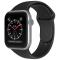 ColorPop Apple Watch 38/40/41/42 mm Silikon Armband (M/L) Svart
