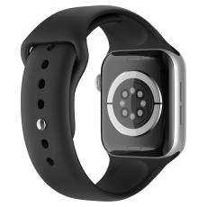 ColorPop Apple Watch 38/40/41/42 mm Silikon Armband (M/L) Svart