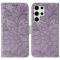  Samsung Galaxy S26 Ultra Fodral Med Blommigt Tryck Lila