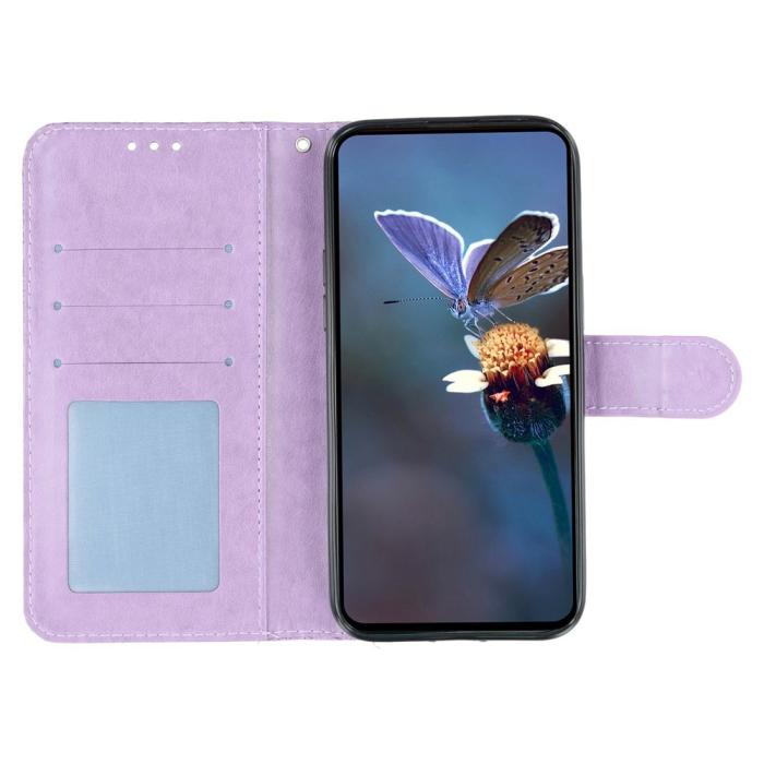 Bild 2,  Samsung Galaxy S26 Ultra Fodral Med Blommigt Tryck Lila