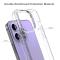  iPhone 14 Pro Max Skal Shockproof Hybrid Akryl/TPU Transparent