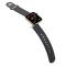  Äkta Läder Armband Apple Watch 42/44/45/46/49 mm Svart