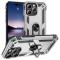  iPhone 16 Pro Max Skal Shockproof Hybrid Ring Silver