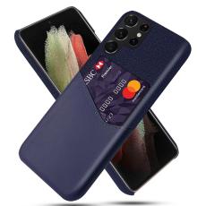 KSQ KSQ Samsung Galaxy S22 Ultra Skal Med Kortfack Bl&aring;