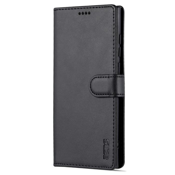 Bild 2, AZNS AZNS Samsung Galaxy S22 Ultra Fodral Läder Svart