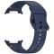  Galaxy Watch 8 46/44/40 mm Klockarmband Silkon Mörk Blå