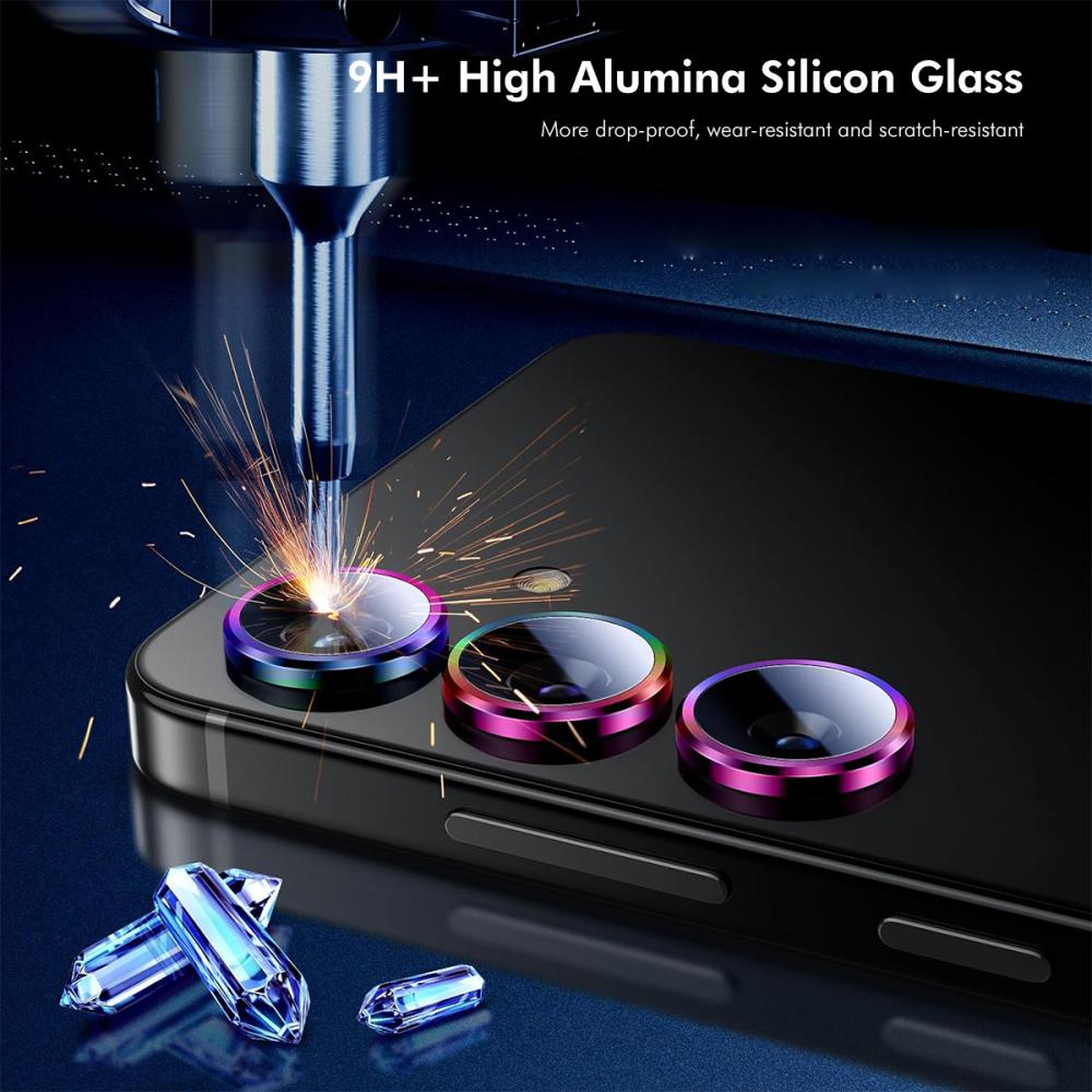 ENKAY ENKAY Galaxy A57 / A37 5G Linsskydd Härdat Glas Rosa