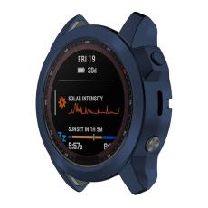  Garmin Fenix 7X/7X Solar Skal TPU M&ouml;rk Bl&aring;