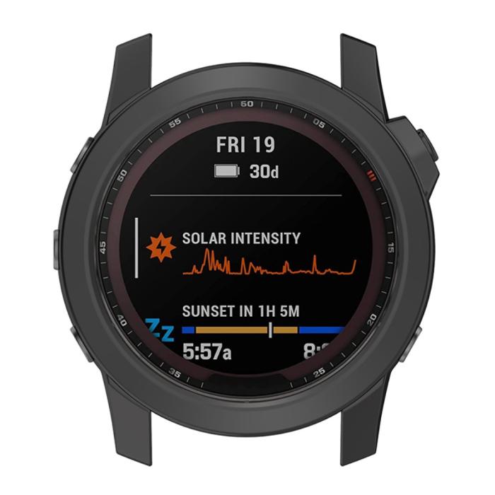 Bild 6,  Garmin Fenix 7X/7X Solar Skal TPU Svart