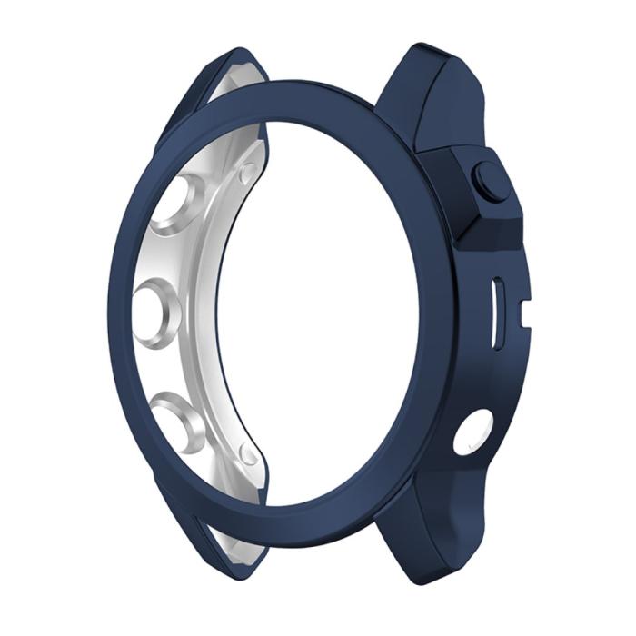 Bild 4,  Garmin Fenix 7X/7X Solar Skal TPU Mörk Blå