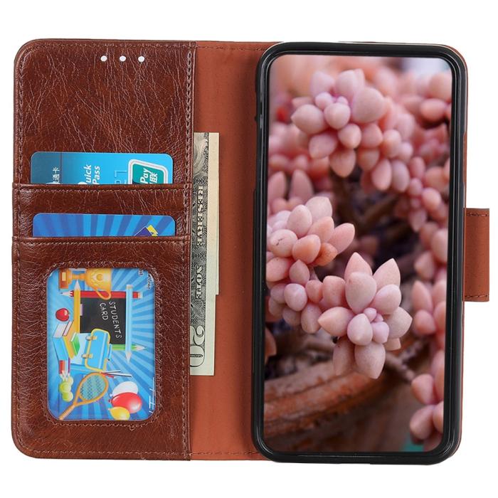Bild 2,  Xiaomi Redmi Note 12 4G Fodral Split Läder Brun