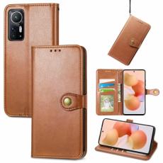  Xiaomi 12 Fodral M&auml;ssing Magnet Brun