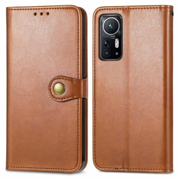 Bild 2,  Xiaomi 12 Fodral Mässing Magnet Brun