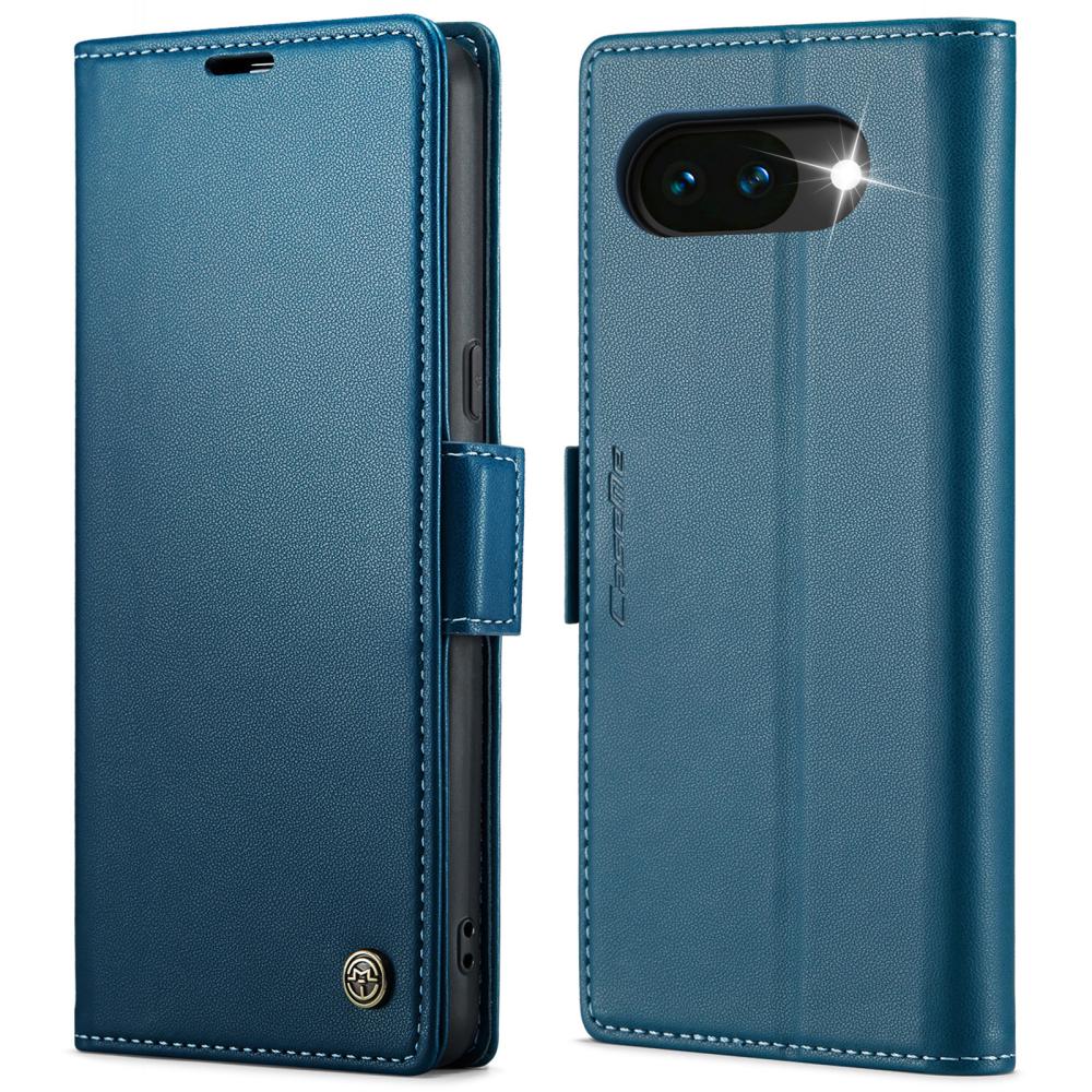 CASEME CASEME Google Pixel 10a Fodral RFID Läder Blå