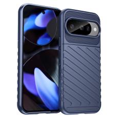  Google Pixel 10 / 10 Pro Skal Twill Textur Bl&aring;