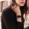 ColorPop Apple Watch 38/40/41/42 mm Silikon Armband (M/L) Svart
