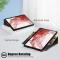  Galaxy Tab S9 Plus Fodral 360° Rotation Läder Graffiti