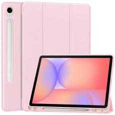  Samsung Galaxy Tab S10 Lite Fodral Tri-Fold Pennh&aring;llare Rosa