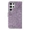  Samsung Galaxy S26 Ultra Fodral Med Blommigt Tryck Lila