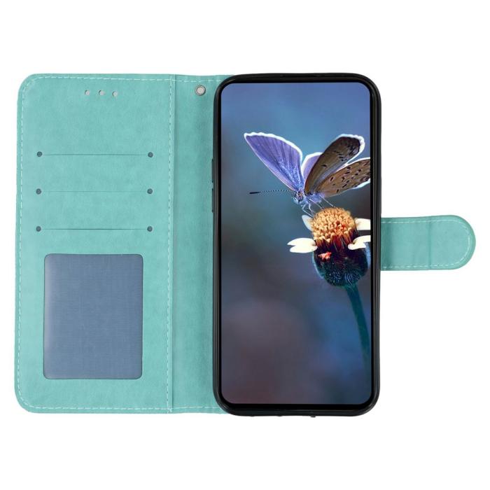 Bild 2,  Samsung Galaxy S26 Ultra Fodral Med Blommigt Tryck Grön